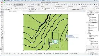 026 Terrain mesh ARCHICAD