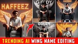 How To Create 3D Ai Wings Name Images | Bing ai viral editing | Bing Image Creator Toturial FREE