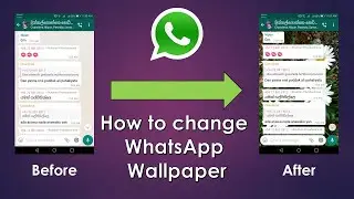 How to change WhatsApp Wallpaper (2020)
