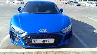 The best Audi R8 V10 Blue 🇩🇪♥️