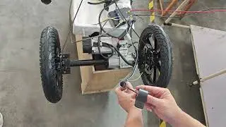 Low noise 500W  BLDC electric transaxle