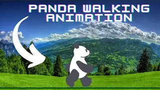 Panda Walking Animation Using HTML & CSS3 || Jelly Coder