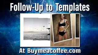 Follow Up to Templates at BuyMeACoffee using Adobe Photoshop.