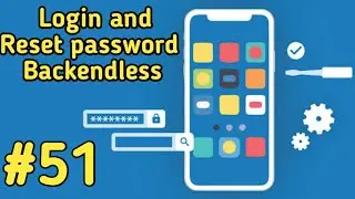 Login a user and reset password using Backendless in android studi