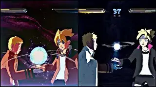 Super Uzumaki Rasengan Comparison | Naruto Ultimate Ninja Storm 4 Road To Boruto