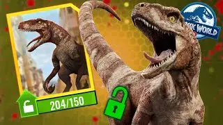 Unlocking Red, the Atrociraptor  |  Jurassic World Alive  |  Part 33