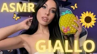 ASMR MA E' TUTTO GIALLO - Fast and Aggressive triggers con oggetti esclusivamente gialli