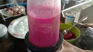 Gawa tayo ng healthy,masarap at  refreshing dragonfruit shake with simple ingredients|SuperNORYang