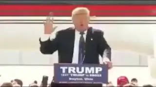 Donald Trump  La peur de Trump quand Il emtend allahou Akbar