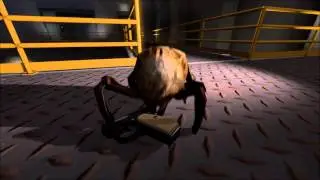 (OSFM Critter Week) The Headcrab Finds a Pistol, with predictable results