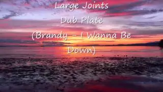 Large Joints - Dub Plate (Brandy - I Wanna Be Down)