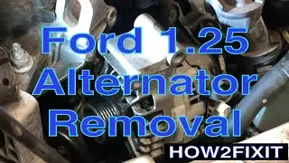 Ford Fiesta 1.25 Alternator Removal: Step-by-Step Guide