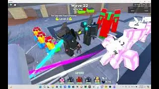 TITAN UNITS ONLY in Toilet Tower Defense