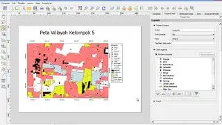Tutorial Layout Peta di QGIS