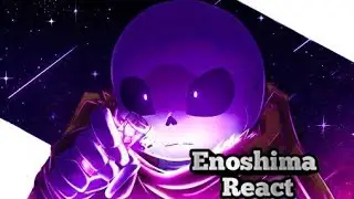 Sala 1-A reage a Rap do Ink Sans(Um coração vazio)•Saky_Oficial•||Enoshima Chara||