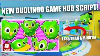 [Roblox Event!] NEW Duolingo Game Hub Script! | Get All Accessories in a Minute! | Infinite Coins!