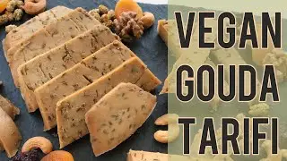 Vegan Kimyonlu Gouda Tarifi 🇳🇱 - Vegan Peynir Tarifleri
