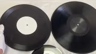 7 10 12 inch black vinyl record