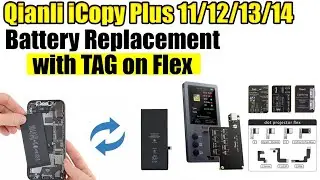 QianLi iCopy Plus 2 2 for 11 12 13 14 Low Battery Efficiency Repair Plan Full Operation Steps
