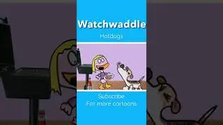 #watchwaddle #youtubeshorts #playlist #cartoon - hotdogs