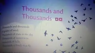 Poem - Thousands and Thousands