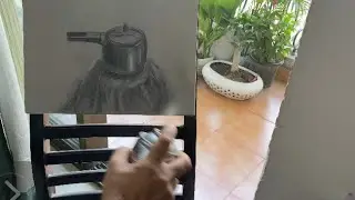 Still life with charcoal|how to draw