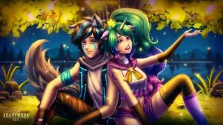 [ SPEEDPAINT ] Original Characters Sabbycorn and Jay Wolfe