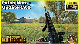 PUBG: Battlegrounds New Changes in Gameplay | Patch Note Update 19.2 | PUBG PC Gameplay 2022