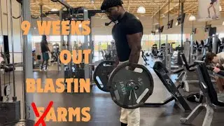 ROAD TO PRO EP.3 | 9 WEEKS OUT BLASTING S/ARMS😅