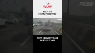 그날 성산대교에서 넘어진 오토바이를 보고 차를 세운 ‘두 사람’ #shorts