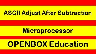 ASCII ADJUST AFTER SUBTRACTION (AAS)