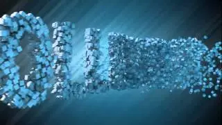 Cubes to Text 3D Intro - Cinema 4D - After Effects