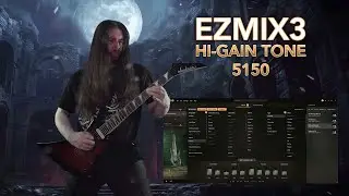 EZMix 3 5150 Hi-Gain Demo / EZDrummer 3 Death Metal EZX / Jackson JS32T AH Kelly