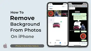 How To Remove Background From Photos On iPhone | New iPhone Update