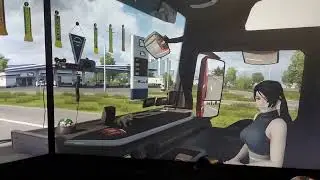ETS2 - Въезд в Москву по трассе М4 "Дон" на карте "Русмап".