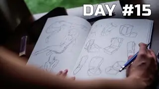 30 Days of Drawing - Robo Bean - 