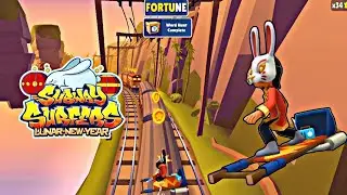 Subway Surfers World tour: Lunar New Year 2023 Unlock Rabbit& Rickshaw board!