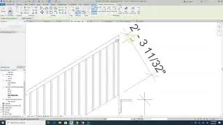 Revit 2020, Stair Detail