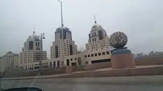 Астана проспект Туран Radisson Hotel апрель
