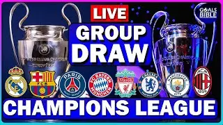 UEFA Champions League 2022/23 Group Stage Draw | UCL Draw Live