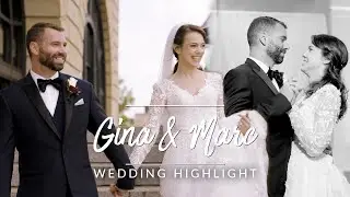 Another 20 times 20 years of happiness together l Gina & Marc Wedding l Historic Onesto Canton, OH