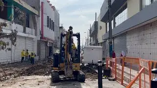 Calles cerradas en el centro histórico