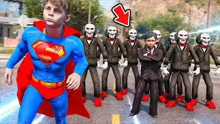 جيش ساور المرعب يفزع ضد ولد سوبرمان😱🔥!! | فلم قراند