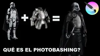 Qué es el photobashing?🤔 KRITA puede con ello?🤔