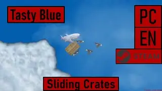 Tasty Blue [PC|Steam|EN] | Sliding Crates (Bonus Level) - Walkthrough