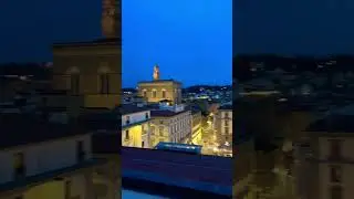 Breathtaking Florence Duomo View from Our Hotel Room! #florence #italy #travel