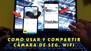 How to Use the YsxLite APP and Share a Wifi Security Camera on Two or More Phones😎NEW 2024!