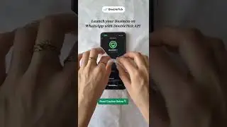 Launch Your Business on WhatsApp 🤩 with Verified Blue Tick Using DoubleTick WhatsApp API 
