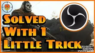 Modern Warfare Warzone OBS Issues Stutter Crash FIX