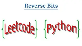 Leetcode Question 190 